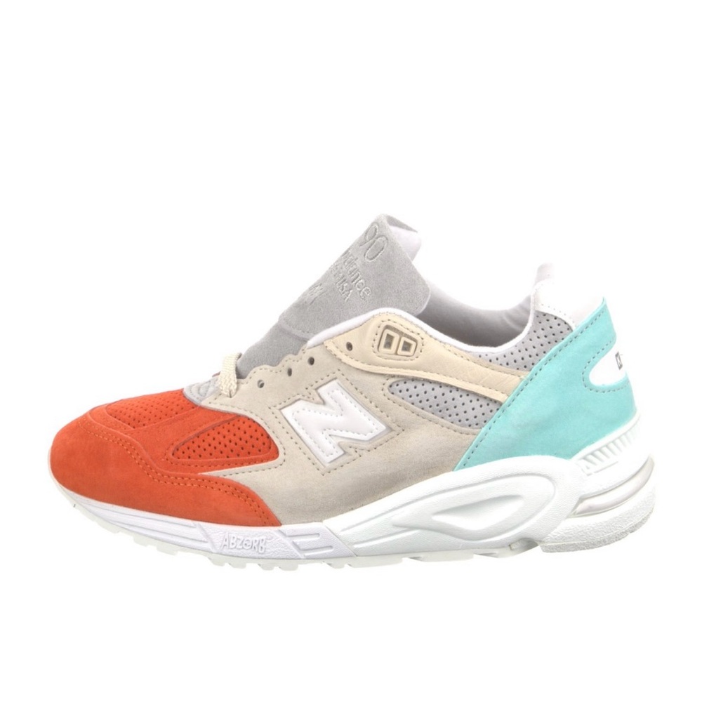 NIB KITH x New Balance Multicolor Suede Low Top Sneakers - Men’s Size 7 - Picture 5 of 5